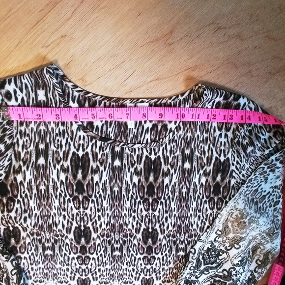 Cato Peek a boo Sleeve Top - Picture 5 of 12